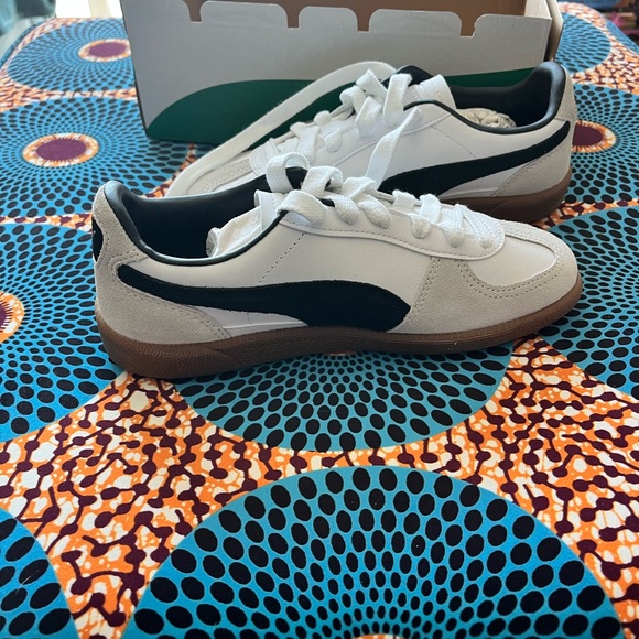 Puma Palermo White Sneakers in Women's, Sz 7, NIB - Picture 7 of 14